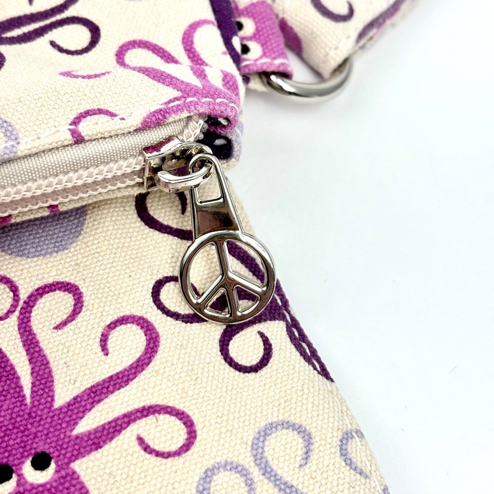 Bungalow 360 Octopus Print Canvas Wristlet Clutch Purse - Picture 6 of 16